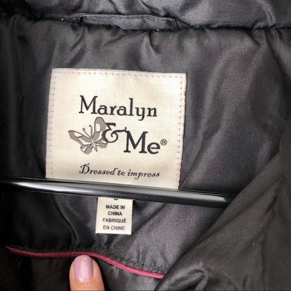 Maralyn & Me hooded coat S - Picture 6 of 6